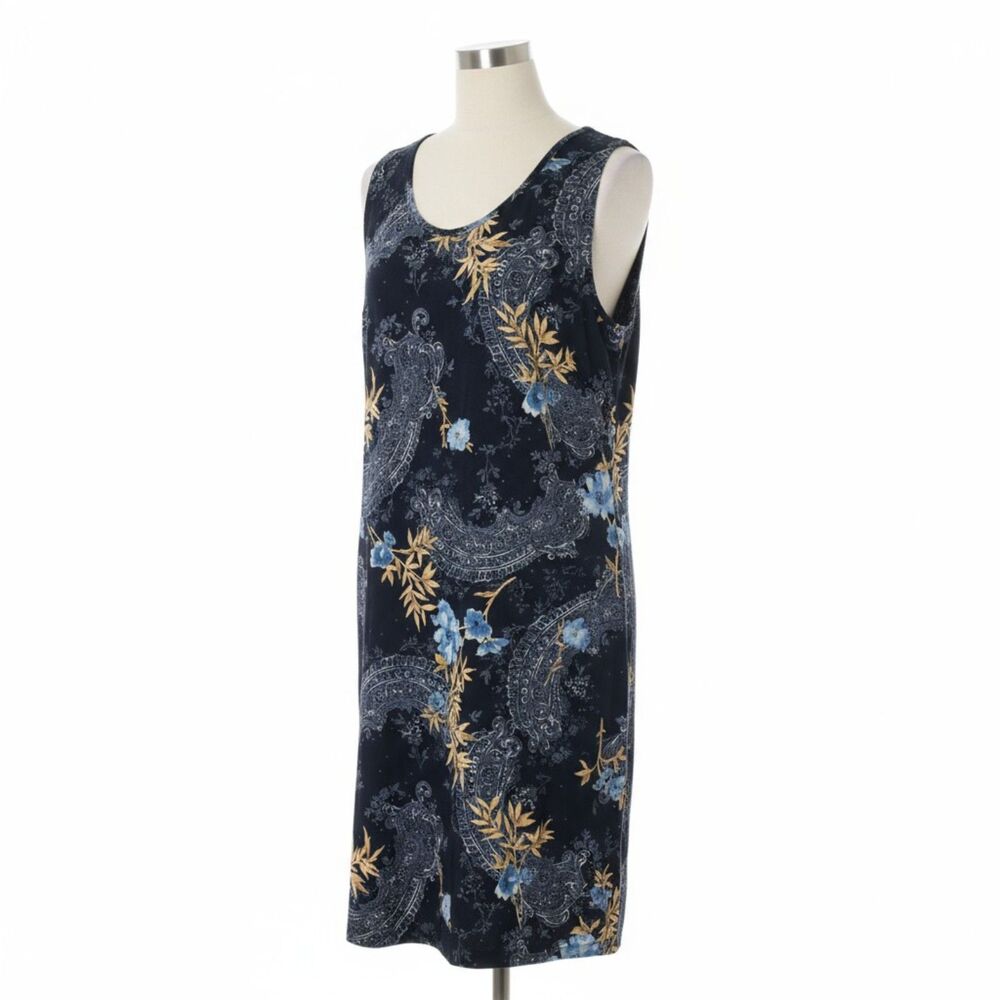 Floral Patterned Dress, Size XL -- ITEM #3410